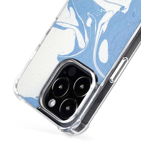 Marbleized Blue iPhone 16 Pro Max MagSafe Case