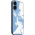 Marbleized Blue iPhone 16 Skin