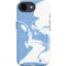 Marbleized Blue iPhone 16e Impact Case