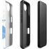 Marbleized Blue iPhone 16e Impact Case