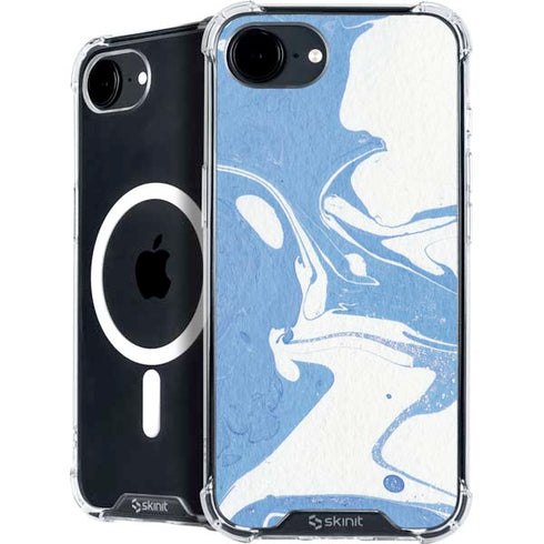 Marbleized Blue iPhone 16e MagSafe Case