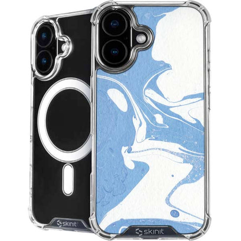Marbleized Blue iPhone 17 MagSafe Case