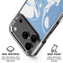 Marbleized Blue iPhone 18 Pro Clear Case