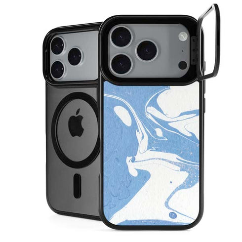 Marbleized Blue iPhone 18 Pro Kickstand Case