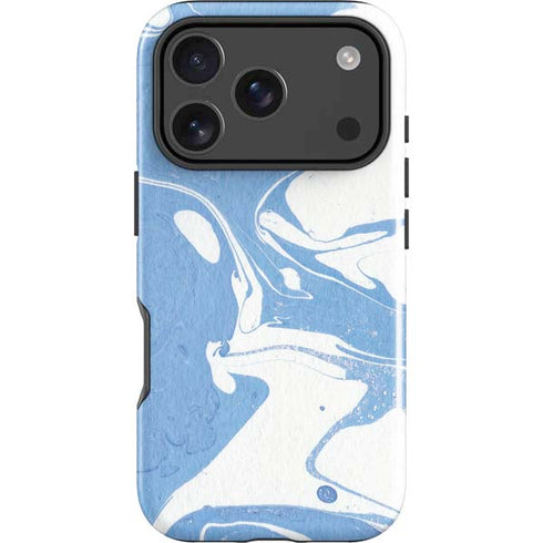 Marbleized Blue iPhone 18 Pro Max Impact Case