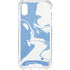 Marbleized Blue iPhone XS Clear Case