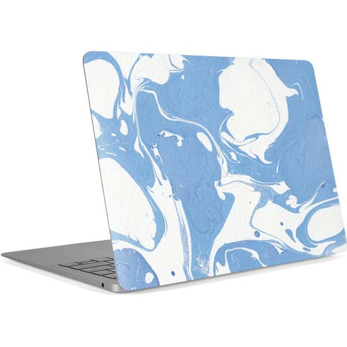 Marbleized Blue Apple MacBook Air Skin