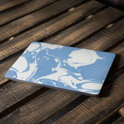 Marbleized Blue Apple MacBook Air Skin