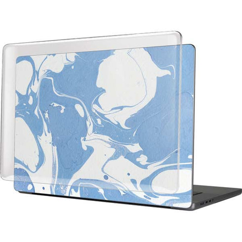 Marbleized Blue MacBook Cases
