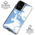 Marbleized Blue Moto G Power 5G (2024) Clear Case