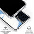Marbleized Blue Moto G Power 5G (2024) Clear Case
