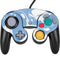 Marbleized Blue Nintendo GameCube Controller Skin