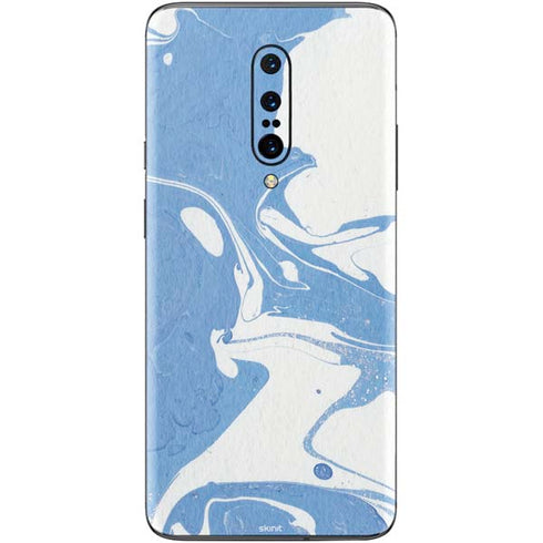 Marbleized Blue OnePlus 7 Pro Skin