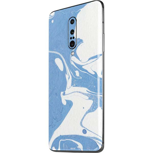 Marbleized Blue OnePlus 7 Pro Skin