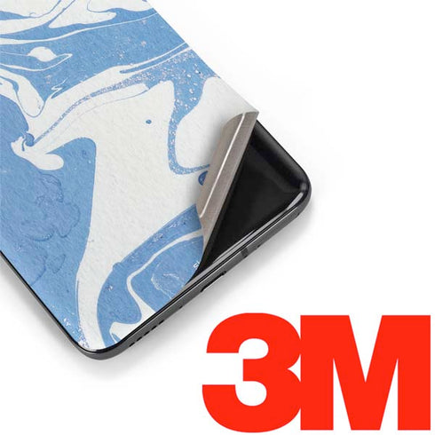Marbleized Blue OnePlus 7 Pro Skin