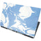 Marbleized Blue Dell Precision Skin