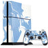 Marbleized Blue PlayStation PS4 Skins