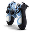 Marbleized Blue PS4 Controller Skin