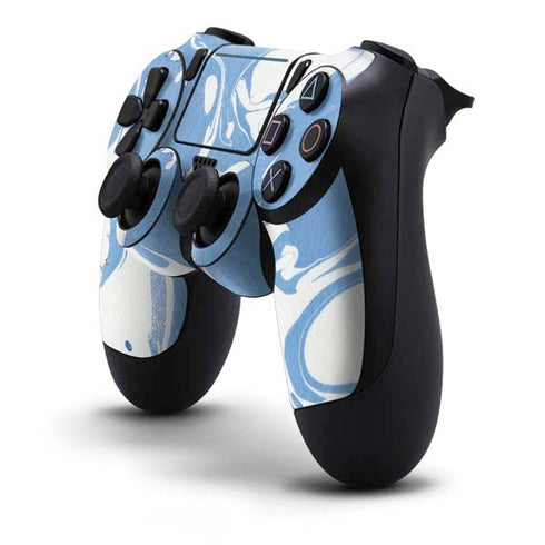 Marbleized Blue PS4 Pro/Slim Controller Skin