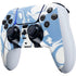 Marbleized Blue PS5 DualSense Edge Pro Controller Skin