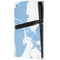 Marbleized Blue PS5 Pro Console Skin