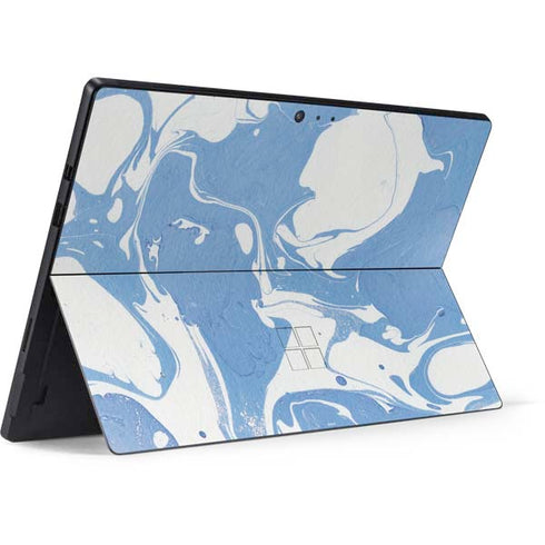 Marbleized Blue Surface Pro 6 Skin