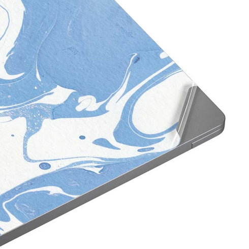 Marbleized Blue Laptop Skins