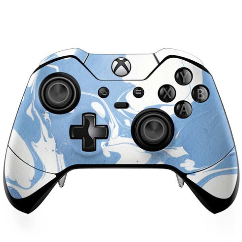 Marbleized Blue Xbox One Elite Controller Skin