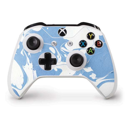 Marbleized Blue Xbox One S Controller Skin