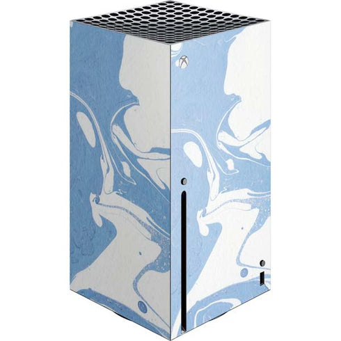 Marbleized Blue Xbox Series X Skins