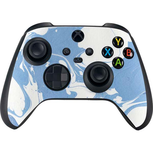 Marbleized Blue XBox Series X Digital Edition Bundle Skin