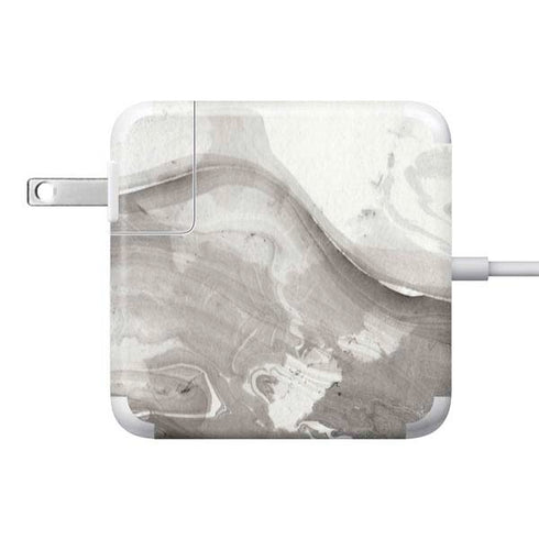 Marbleized Grey 85W Power Adapter (15 and 17 inch MacBook Pro Charger) Skin