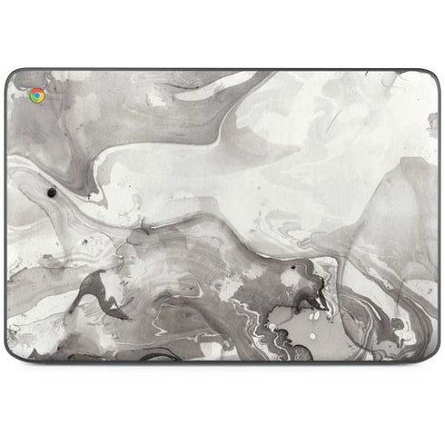 Marbleized Grey HP Chromebook Skin