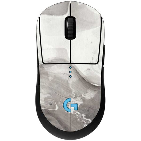 Marbleized Grey G Pro Wireless Gaming Mouse Skin
