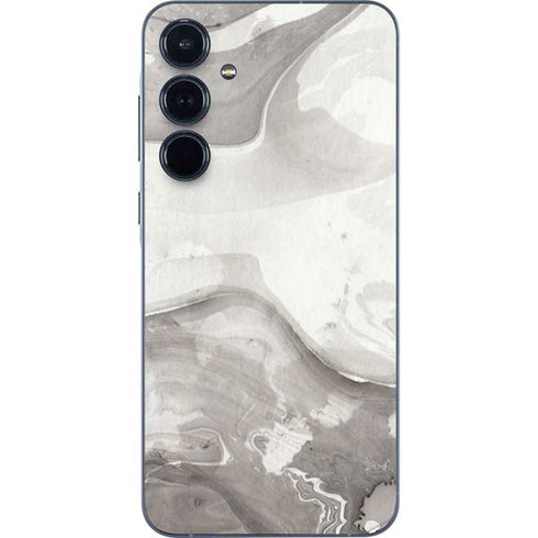 Marbleized Grey Galaxy A35 5G Skin