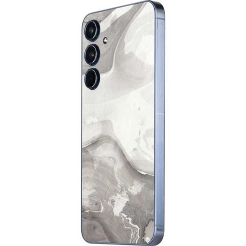 Marbleized Grey Galaxy A35 5G Skin