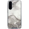 Marbleized Grey Galaxy A36 5G Clear Case