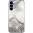 Marbleized Grey Galaxy A55 5G Clear Case