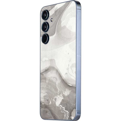Marbleized Grey Galaxy A55 5G Skin