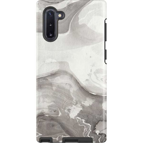Marbleized Grey Galaxy Cases