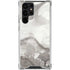 Marbleized Grey Galaxy S23 Ultra Clear Case