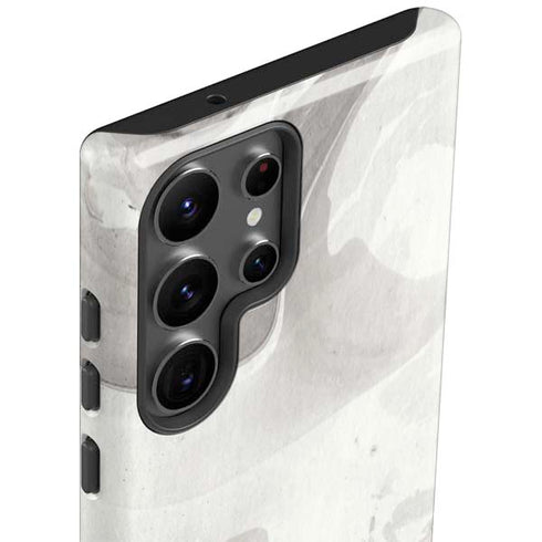 Marbleized Grey Galaxy S23 Ultra Pro Case