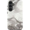 Marbleized Grey Galaxy S25 Impact Case