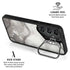 Marbleized Grey Galaxy S25 Kickstand Case