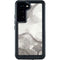 Marbleized Grey Galaxy S24 Waterproof Case