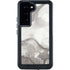 Marbleized Grey Galaxy S24 Waterproof Case