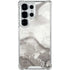 Marbleized Grey Galaxy S25 Ultra Clear Case