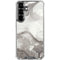 Marbleized Grey Galaxy S26 Clear Case