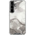Marbleized Grey Galaxy S26 Clear Case
