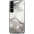 Marbleized Grey Galaxy S26 Plus Clear Case
